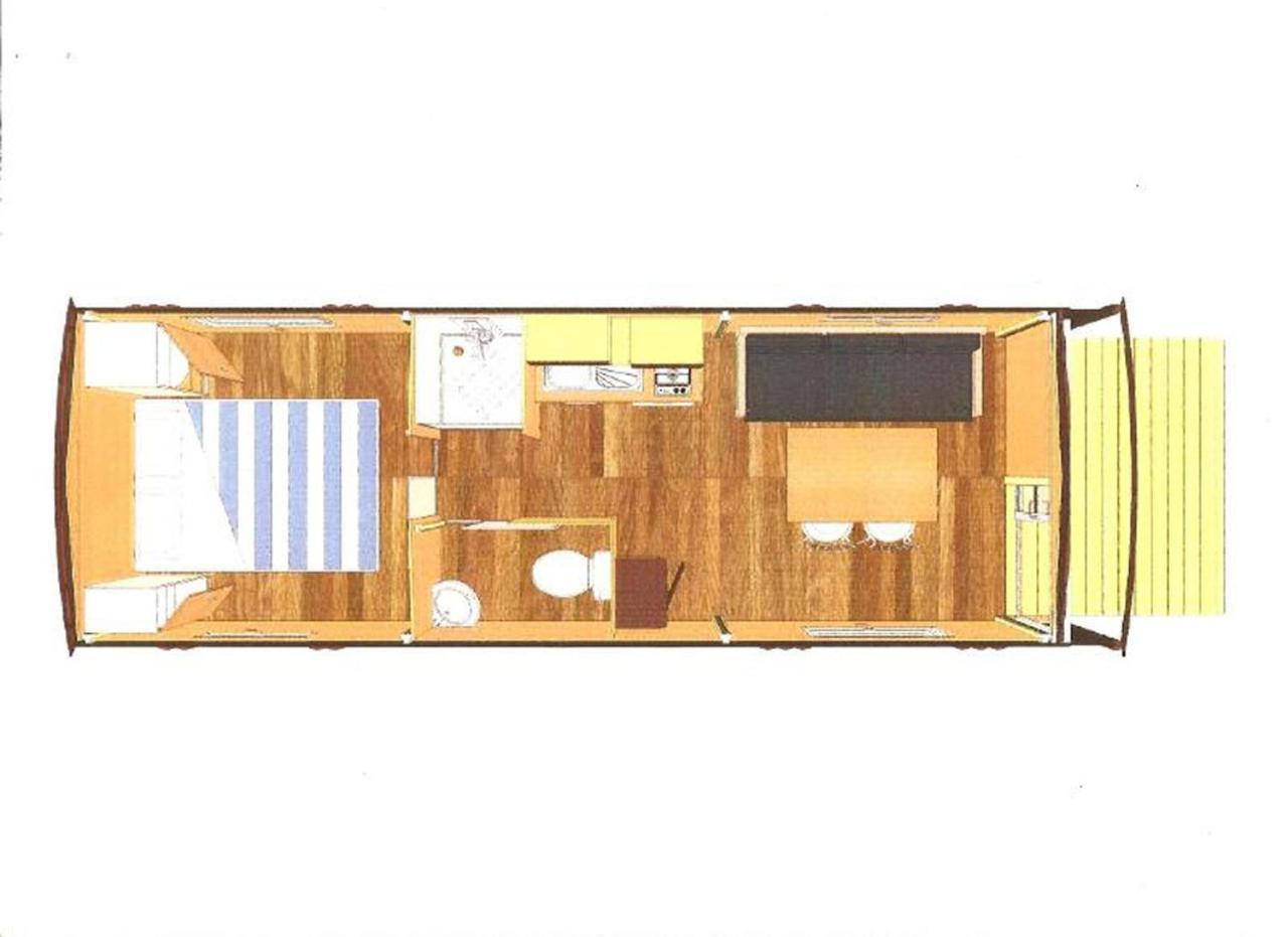 Camping Les Amandiers Castelnau-de-Guers ภายนอก รูปภาพ